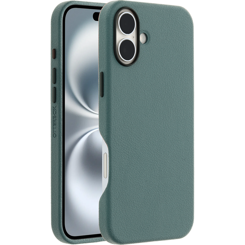 product image 1 - iPhone 16 Plus Hoesje Symmetry Series Cactus Leather voor MagSafe